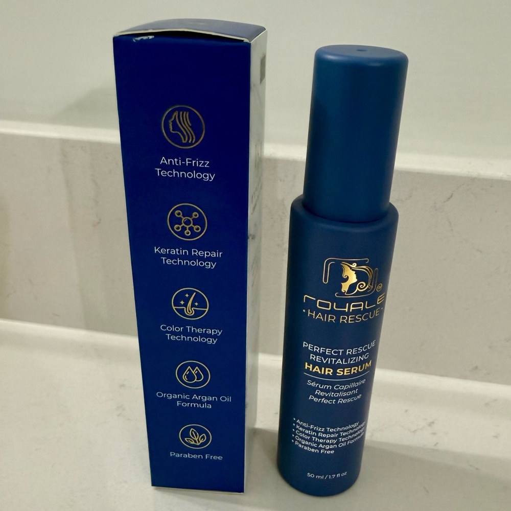 $150 New Royale Perfext Rescue Revitalizing Hair Serum - Picture 4 of 5